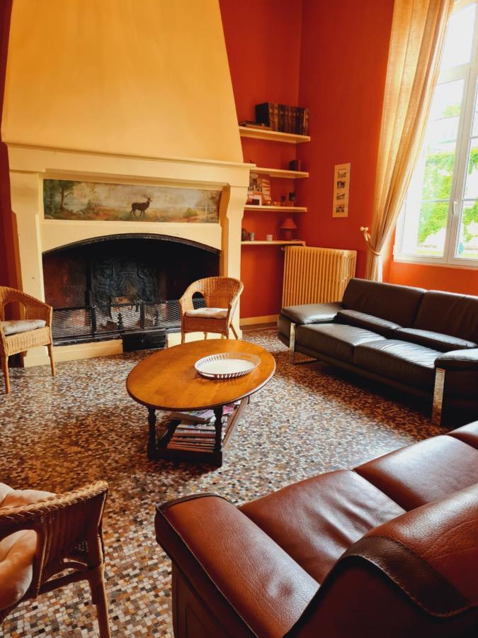 Grand Gite 15 Personnes, 9 Chambres, 100Km De Paris En Exclusivite Septmonts ภายนอก รูปภาพ