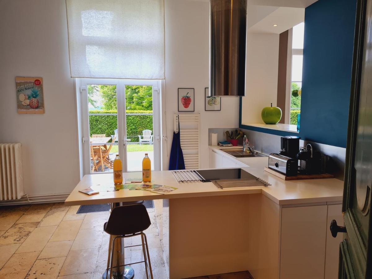 Grand Gite 15 Personnes, 9 Chambres, 100Km De Paris En Exclusivite Septmonts ภายนอก รูปภาพ