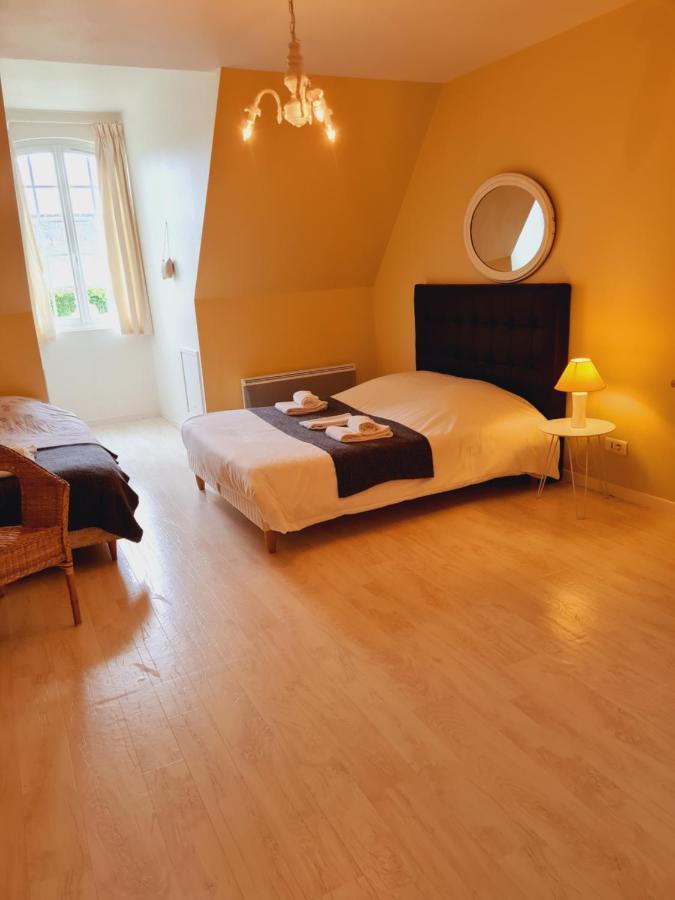 Grand Gite 15 Personnes, 9 Chambres, 100Km De Paris En Exclusivite Septmonts ภายนอก รูปภาพ